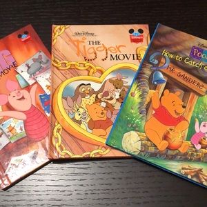 Set of 3 hardcover Disney’s Wonderful World of Reading books- Pooh Piglet Tigger